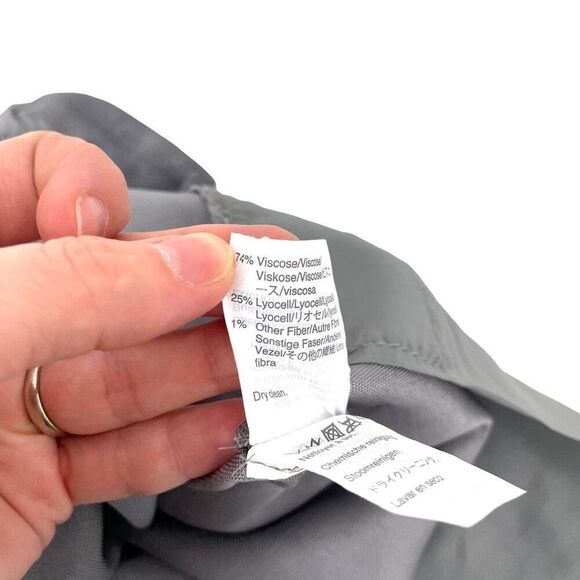 J. Crew Point Sur high rise paperbag pants Size 4 gray - Picture 9 of 9